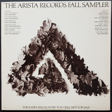 Smith, Patti - The Arista Records Fall Sampler