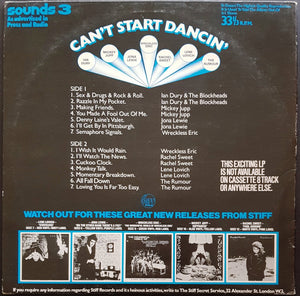 V/A - Stiff Sounds - Can't Start Dancin'