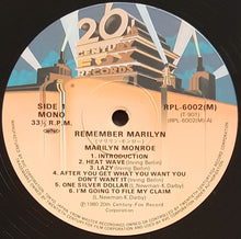 Load image into Gallery viewer, Marilyn Monroe - Remember Marilyn