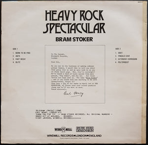 Bram Stoker - Heavy Rock Spectacular