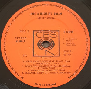 Velvet Opera - Ride A Hustler's Dream