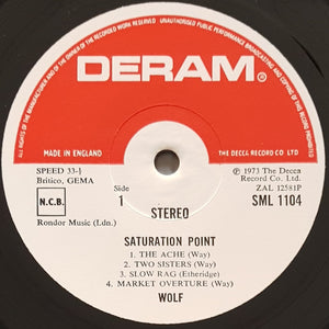 Darryl Way's Wolf - Saturation Point