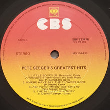 Load image into Gallery viewer, Pete Seeger - Pete Seeger&#39;s Greatest Hits