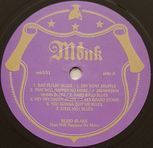 Blind Blake - That Will Happen No More