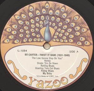 Carter, Bo - Twist It Babe 1931-1940