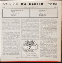 Load image into Gallery viewer, Carter, Bo - Twist It Babe 1931-1940