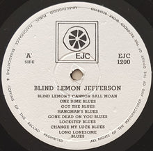 Load image into Gallery viewer, Blind Lemon Jefferson - Blind Lemon Jefferson &amp; Willard &#39;Ramblin&#39; Thomas