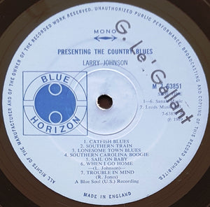 Johnson, Larry - Presenting The Country Blues