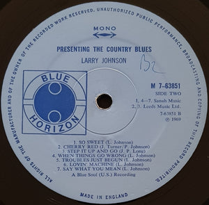 Johnson, Larry - Presenting The Country Blues