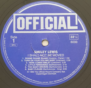 Lewis, Smiley - I Shall Not Be Moved