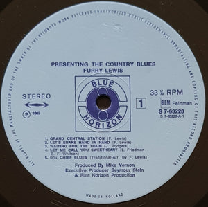 Lewis, Furry - Presenting The Country Blues
