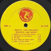 Load image into Gallery viewer, Brownie McGhee &amp; Sonny Terry - Hootin&#39; And Hollerin&#39;