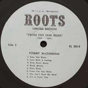 Tommy McClennan - Cross Cut Saw Blues (1939-1941)