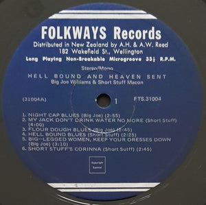 Williams, Big Joe - Hell Bound & Heaven Sent