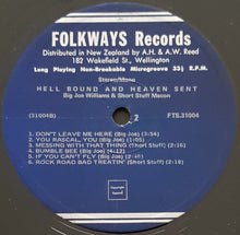 Load image into Gallery viewer, Williams, Big Joe - Hell Bound &amp; Heaven Sent