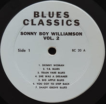 Load image into Gallery viewer, Williamson, Sonny Boy - Blues Classics By Volume 2