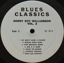 Load image into Gallery viewer, Williamson, Sonny Boy - Blues Classics By Volume 2