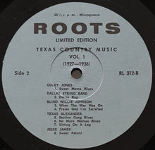 Load image into Gallery viewer, V/A - Texas Country Music Vol.1 1927-1936