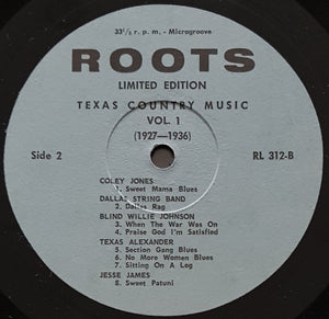 V/A - Texas Country Music Vol.1 1927-1936