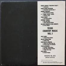 Load image into Gallery viewer, V/A - Texas Country Music Vol.1 1927-1936
