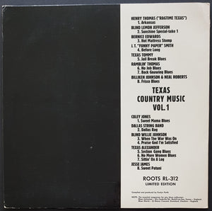 V/A - Texas Country Music Vol.1 1927-1936