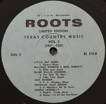 Load image into Gallery viewer, V/A - Texas Country Music Vol.2 1927-1937