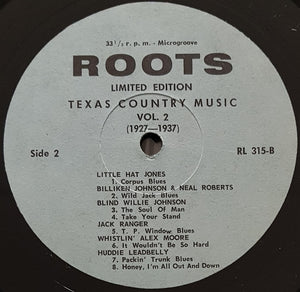 V/A - Texas Country Music Vol.2 1927-1937