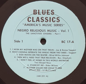 V/A - Negro Religious Music Sanctified Singers Part One