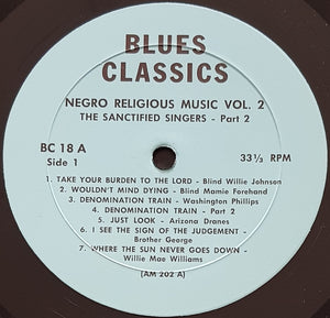 V/A - Negro Religious Music Sanctified Singers Part Two