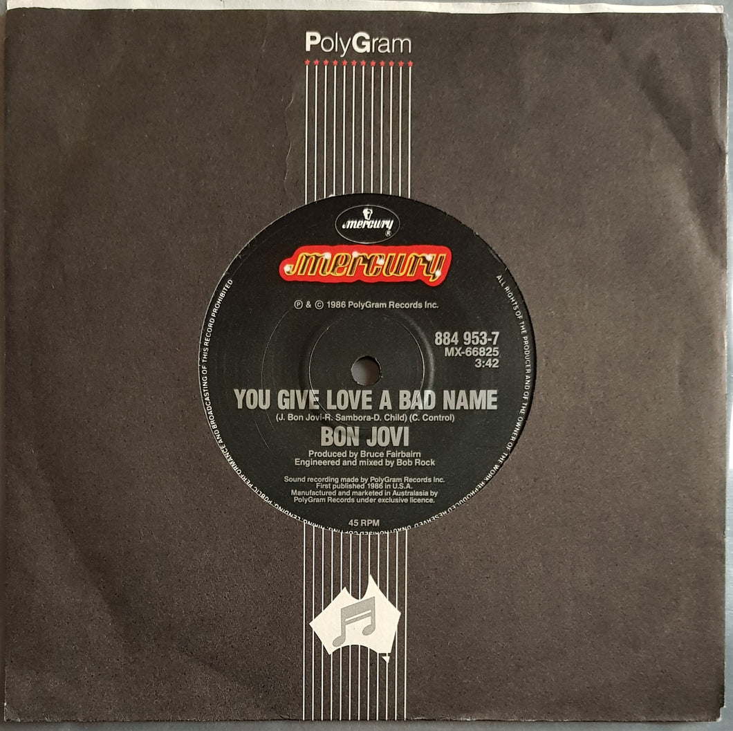 Bon Jovi - You Give Love A Bad Name