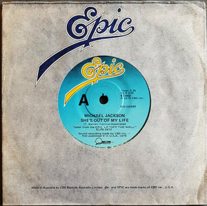 Jackson, Michael - She's Out of My Life