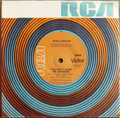 Steel Breeze - You Don't Want Me Anymore
