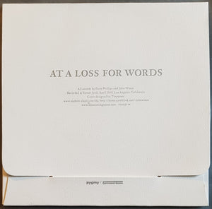 Phillips, Dave & John Wiese - At A Loss For Words