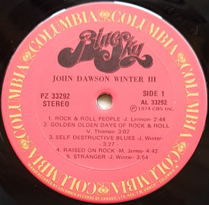 Winter, Johnny - John Dawson Winter III