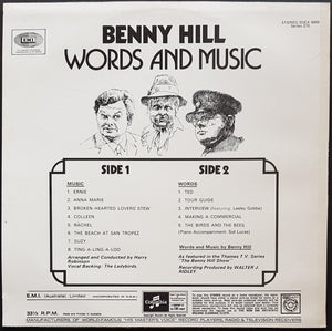 Hill, Benny - Words And Music