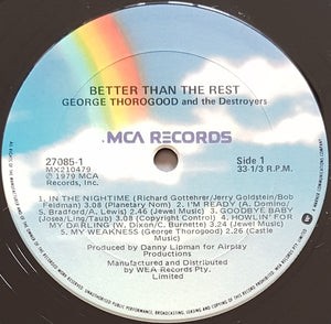 George Thorogood - Better Than The Rest