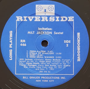 Jackson, Milt - Invitation