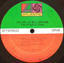 Load image into Gallery viewer, Jackson, Milt - The Art Of Milt Jackson - The Atlantic Years