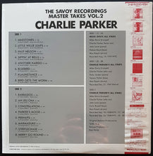 Load image into Gallery viewer, Parker, Charlie - The Savoy Recordings Master Takes Vol.2