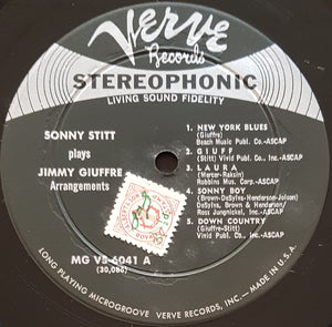 Sonny Stitt - Sonny Stitt Plays Jimmy Giuffre Arrangements