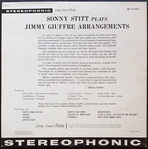 Sonny Stitt - Sonny Stitt Plays Jimmy Giuffre Arrangements