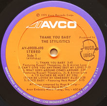 Load image into Gallery viewer, Stylistics - Thank You Baby