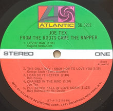 Load image into Gallery viewer, Joe Tex - From The Roots Came The Rapper