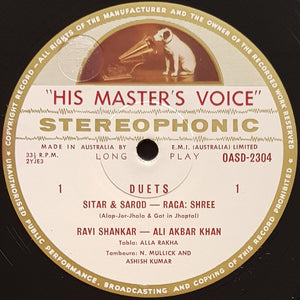 Ravi Shankar & Ali Akbar Khan - Duets