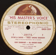 Load image into Gallery viewer, Ravi Shankar &amp; Ali Akbar Khan - Duets