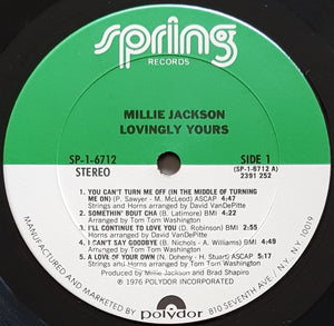 Jackson, Millie - Lovingly Yours