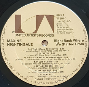 Maxine Nightingale - Right Back Where We Started From