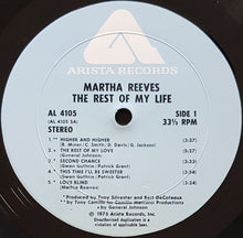 Load image into Gallery viewer, Reeves, Martha - The Rest Of My Life