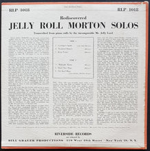 Load image into Gallery viewer, Morton, Jelly Roll - Piano Solos
