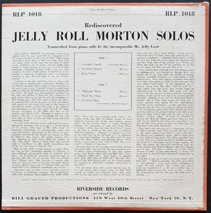 Morton, Jelly Roll - Piano Solos